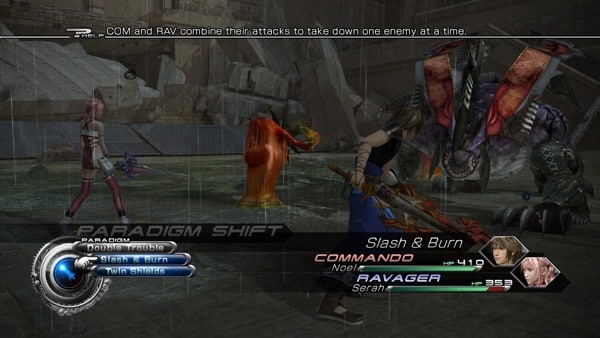 FF XIII 2 combat