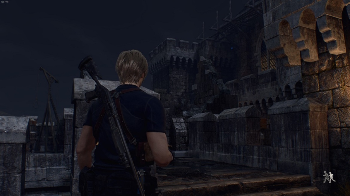 Resident Evil 4 Castle Gate Médaillon bleu 5