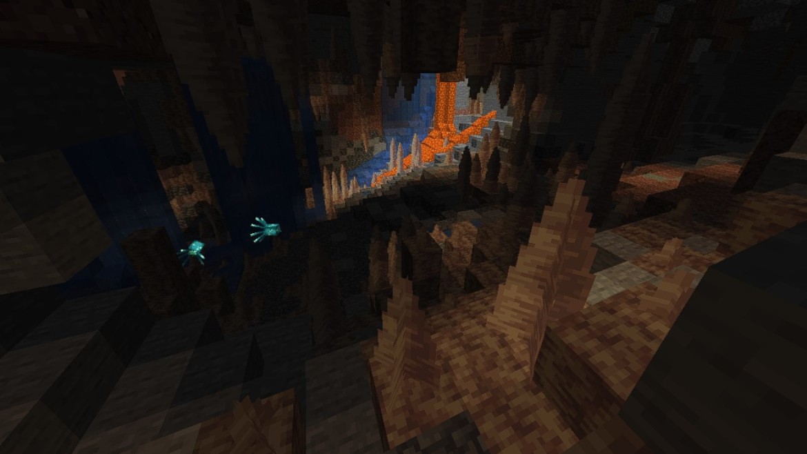 Minecraft 1.18 Grottes