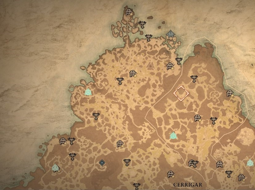 1689644327 163 Tous les emplacements des autels de Lilith dans Diablo 4