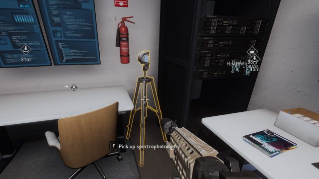 Payday 3 sous le spectrophotomètre Surphaze