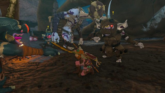 Bokoblin d’argent, bokoblin bleu et moblin d’argent dans Tears of the Kingdom