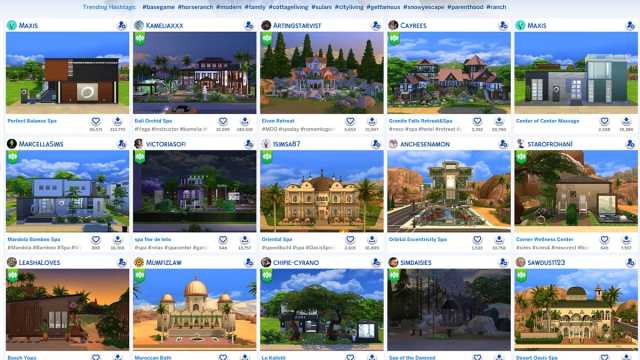 Ou trouver le spa dans Les Sims 4