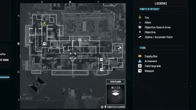 1699053873 113 Tous les emplacements darmes et dobjets pour Highrise dans MW3