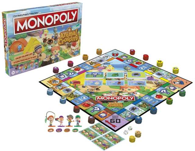 Animal Crossing Monopoly pour un jeu confortable guide de cadeaux de vacances