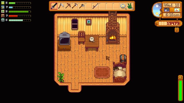 Experience Bars Mod à Stardew Valley