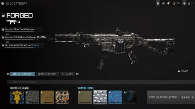 Camouflage Longshot dans MW3