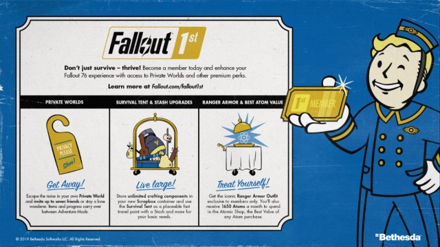 Fallout 76 Fallout 1er abonnement mensuel