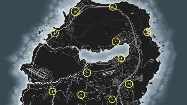 1703254144 326 Tous les emplacements Bonhommes de neige dans GTA Online