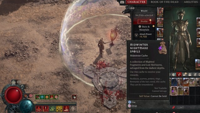 Comment obtenir une cache Midwinter dans Diablo 4