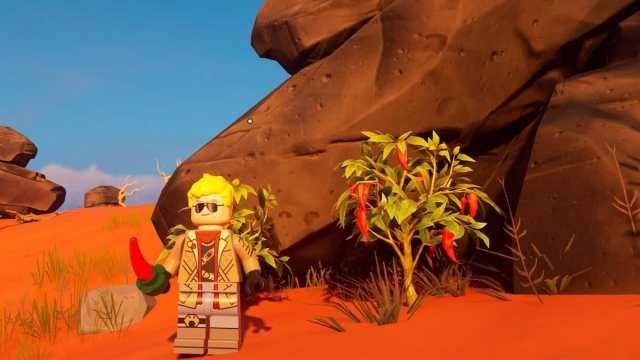 Ou trouver de lambre brut dans LEGO Fortnite