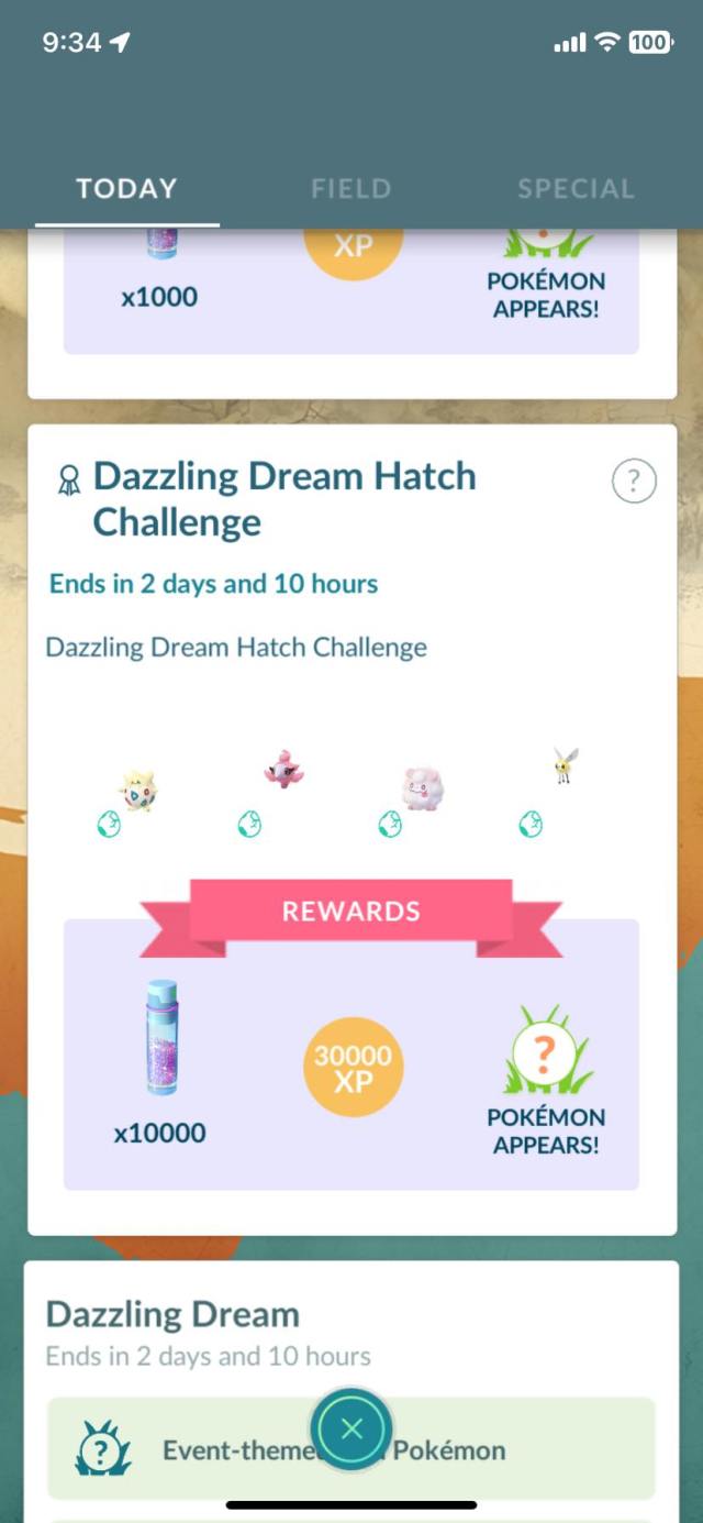 1705248830 737 Evenement Pokemon GO Dazzling Dream Comment terminer les defis