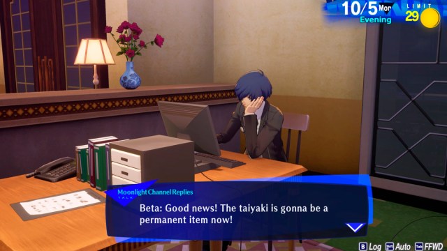 Comment obtenir un Taiyaki refroidi dans Persona 3 Reload