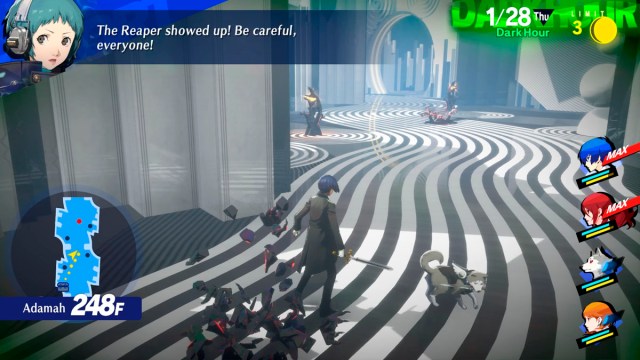 Comment trouver et vaincre la Faucheuse dans Persona 3 Reload