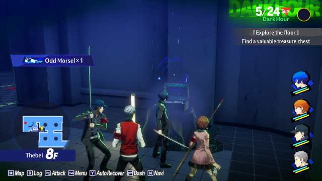 Persona 3 Recharger le coffre de morceaux impair