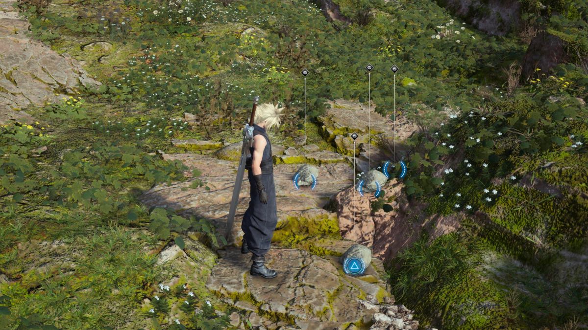 Capture d’écran de Numinous Ashes dans Final Fantasy 7 Rebirth.