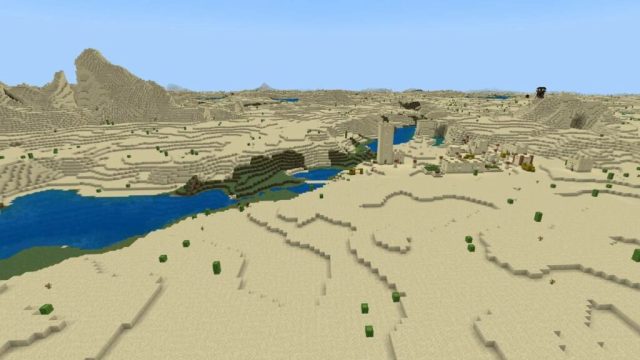 Meilleures graines de Minecraft Desert