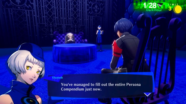 Quobtenez vous en completant le compendium de persona dans Persona 3