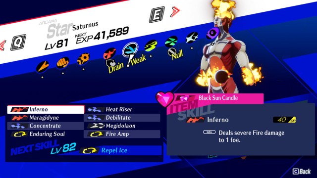 Tous les objets de coeur dans Persona 3 Reload listes