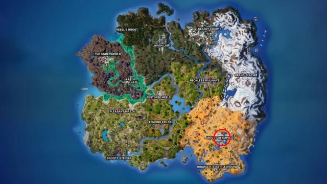 1710003989 226 Tous les emplacements de lautel des boss olympiques dans Fortnite