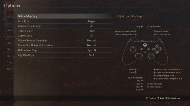 Guide des commandes de Dragons Dogma 2 toutes les plateformes