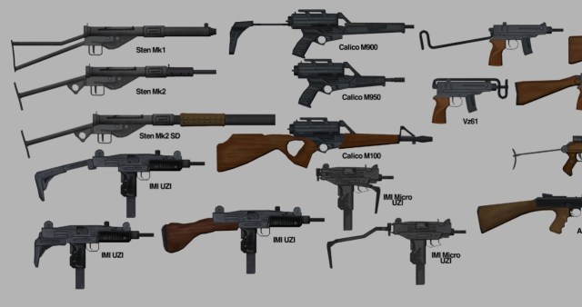 Projet Zomboid Britas SMG 2