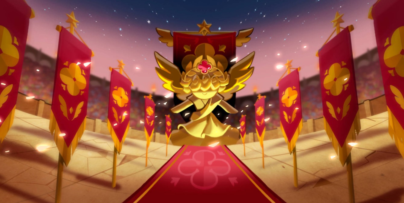 Kindom Arena PvP dans Cookie Run Kingdom.