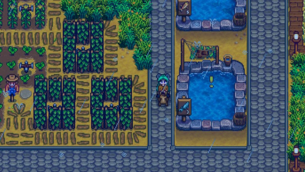 Étang à esturgeons de Stardew Valley