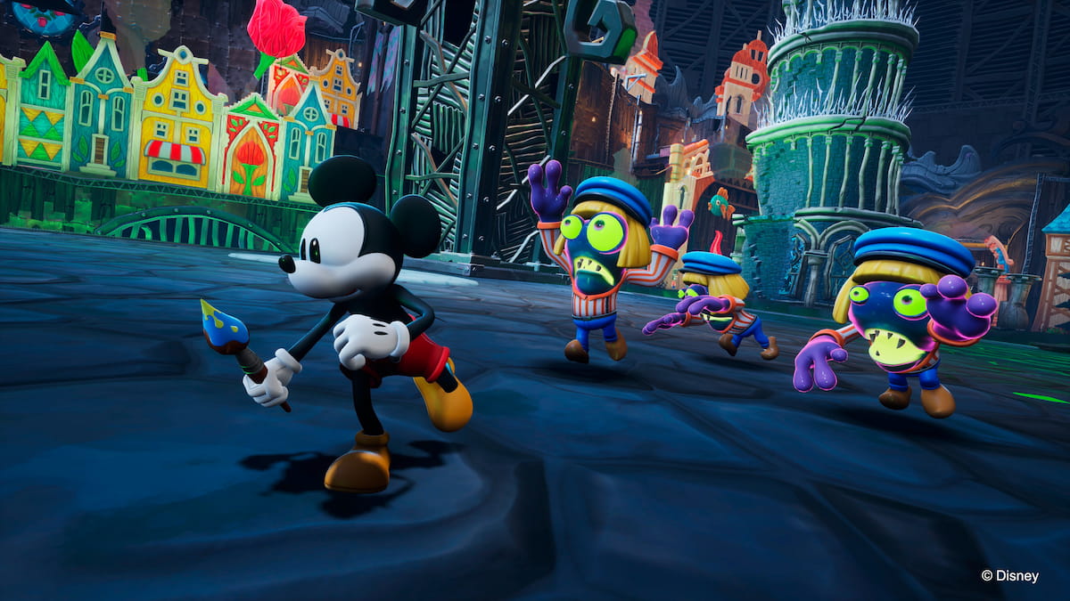 Disney Epic Mickey : Capture d’écran rebrossée