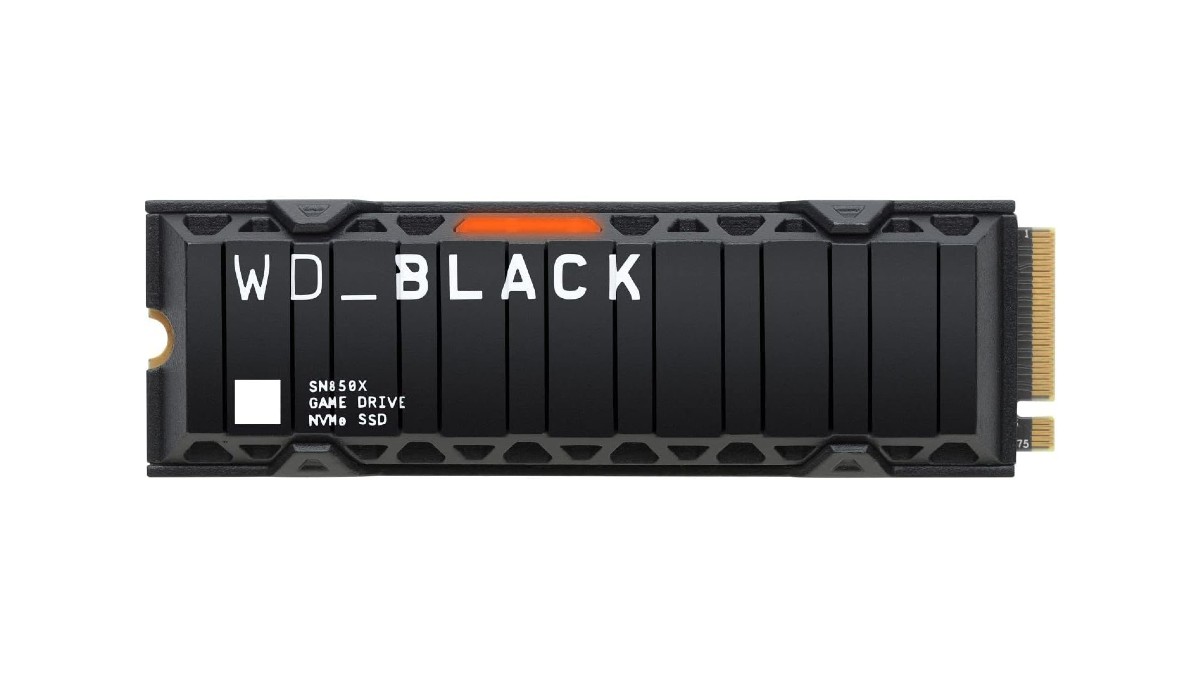 Disque SSD NVMe noir de 1 To de WD
