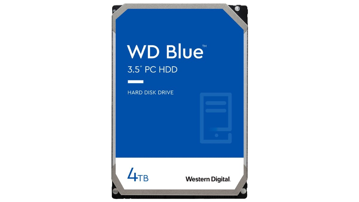 WD - Disque dur interne SATA bleu de 4 To