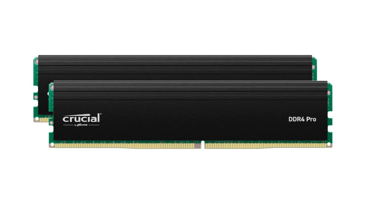 Crucial - Kit Pro 64 Go (2x32 Go) DDR4 3200MHz C22