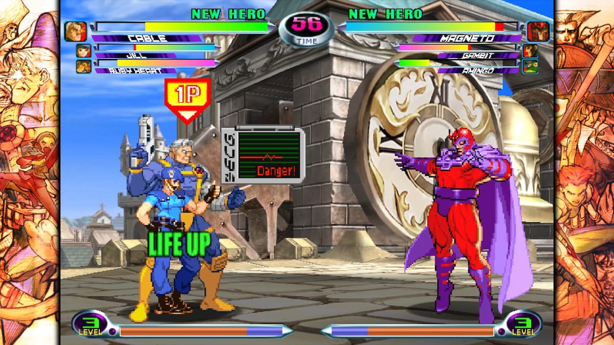 Capture d’écran de Marvel vs Capcom Fighting Collection