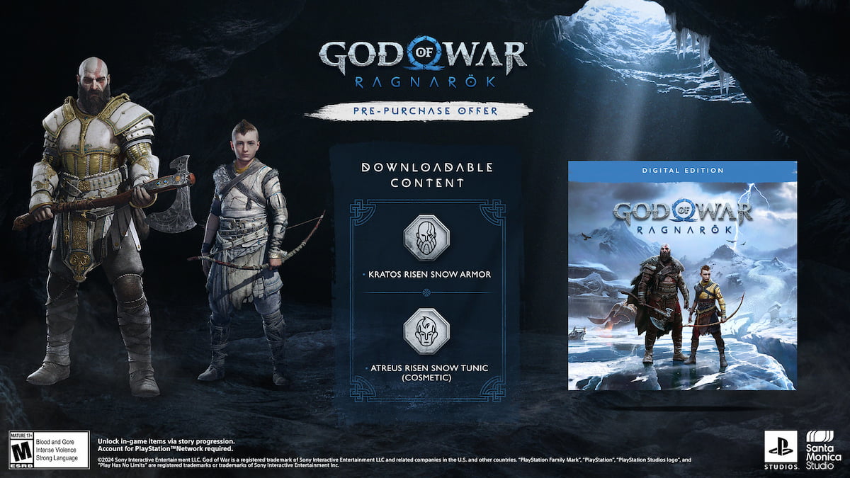 God of War Ragnarok Bonus de précommande PC