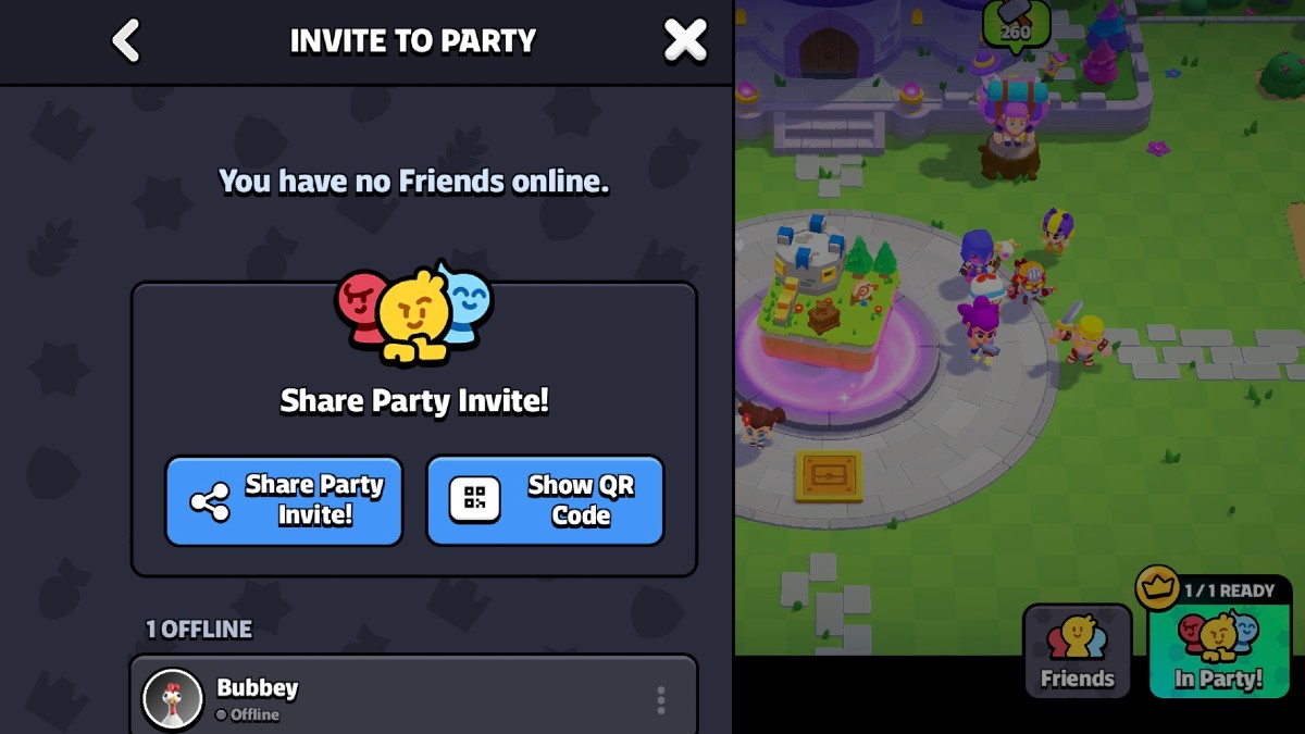 Party invite Squad Busters