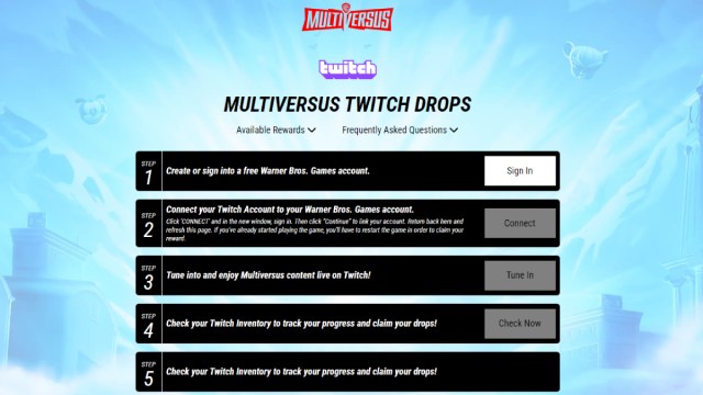 Comment reparer les gouttes Twitch MultiVersus qui ne fonctionnent pas