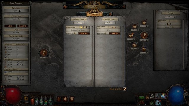 Comment obtenir des barres dorichalque dans Path of Exile 325