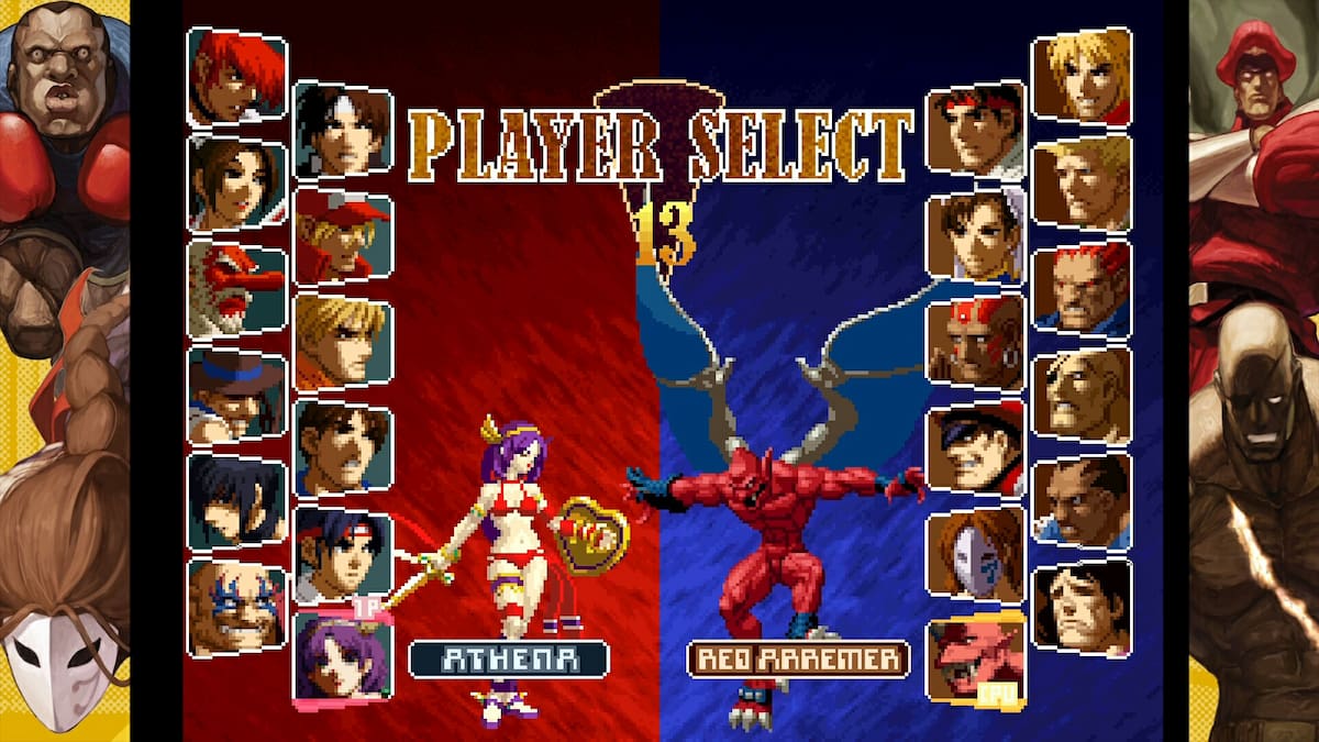 SNK VS. CAPCOM SVC CHAOS Capture d’écran