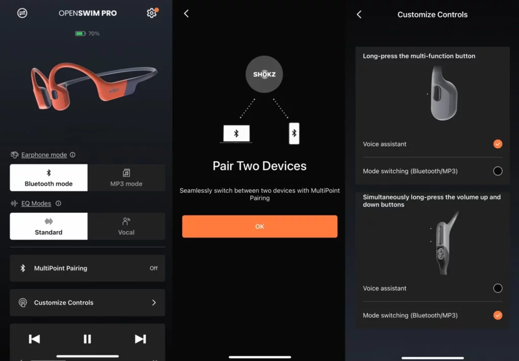 Shokz OpenSwim Pro control app 1536x1069 1