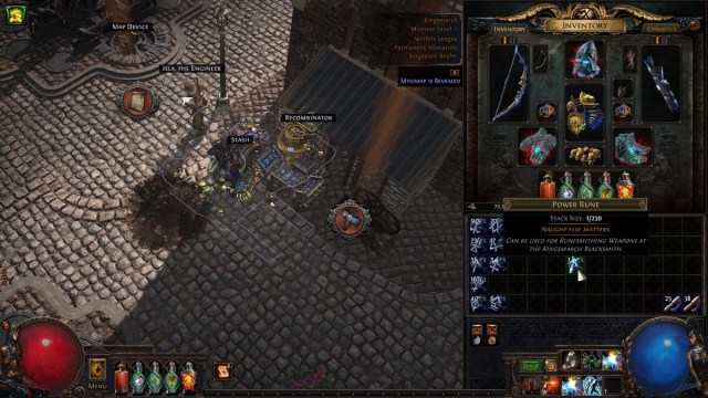 Comment cultiver des runes dans Path of Exile 325 Colons