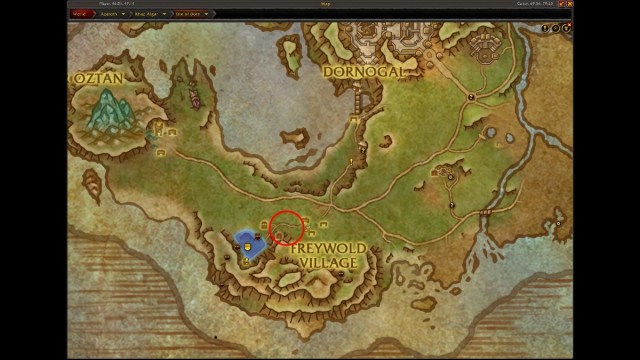 Comment debloquer lexploration dans World of Warcraft La guerre interieure