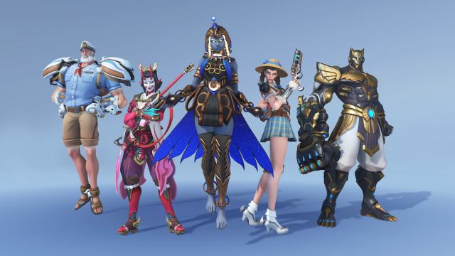 Tous les skins legendaires de la saison 12 dOverwatch 2