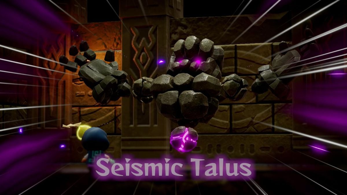 Talus sismique dans Zelda Echoes of Wisdom