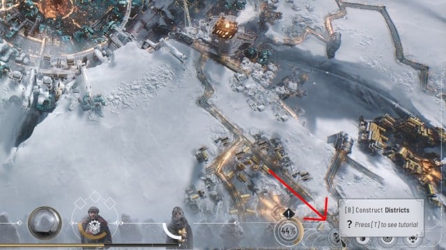 Comment construire des quartiers dans Frostpunk 2