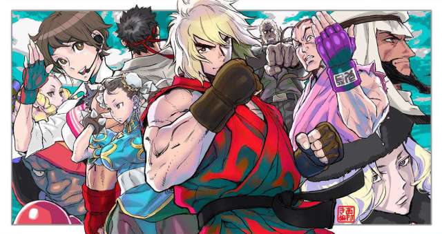 Tous les personnages de Street Fighter repertories