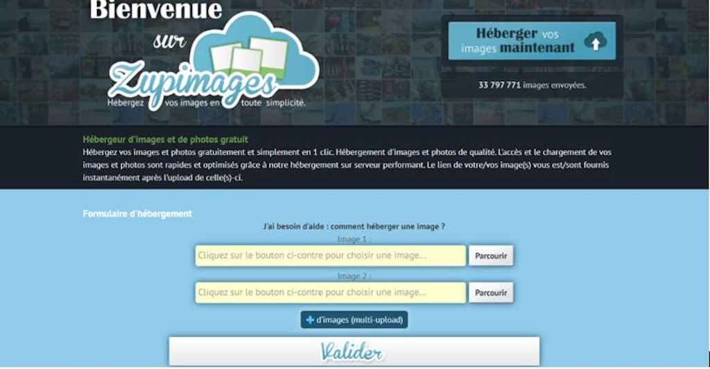 zupimages page accueil