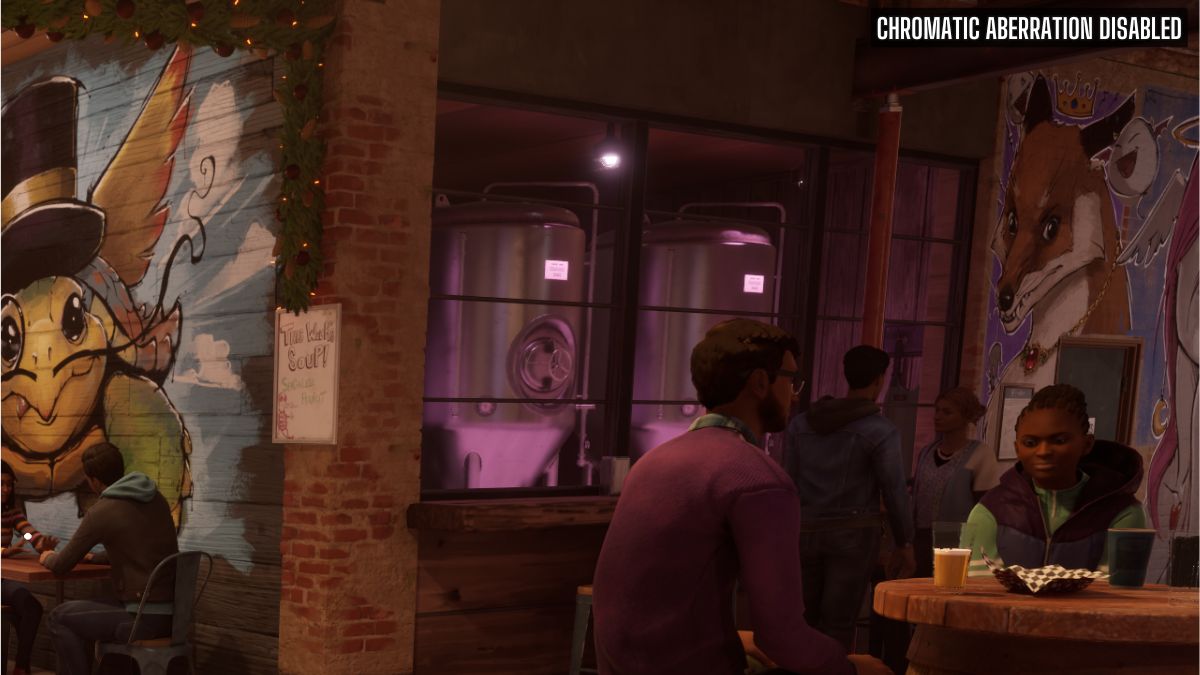 Life is Strange Double exposition Aberration chromatique désactivée