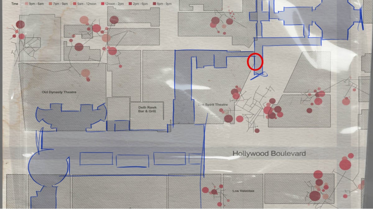 Hollywood Boulevard emplacement des traders