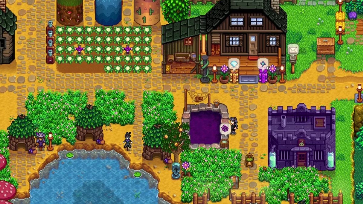 Étang à poissons de Stardew Valley